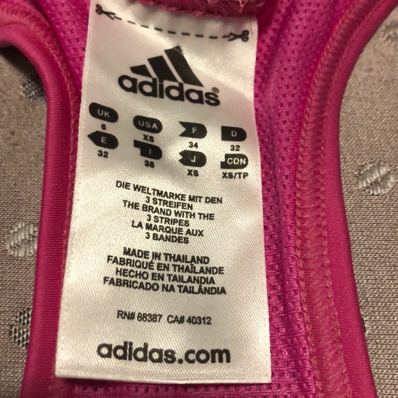 Adidas Climacool Techfit Pink Racerback Sport Bra - Picture 3 of 6